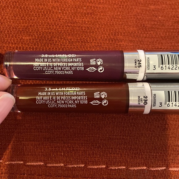 COVERGIRL: Melting Pout Vinyl Vow Liquid Lipstick Bundle(2):Own It & Get Into It - Picture 6 of 6